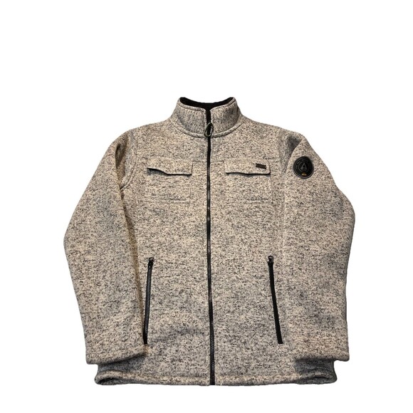 Ascend Sweaters - Ascend Sherpa Lined Women's Sweater Jacket Size - M